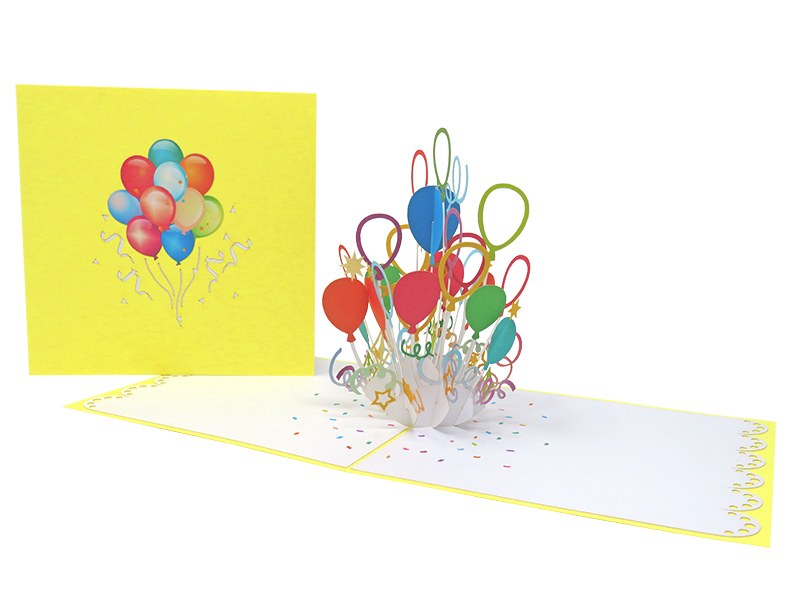 Birthday pop-up cards