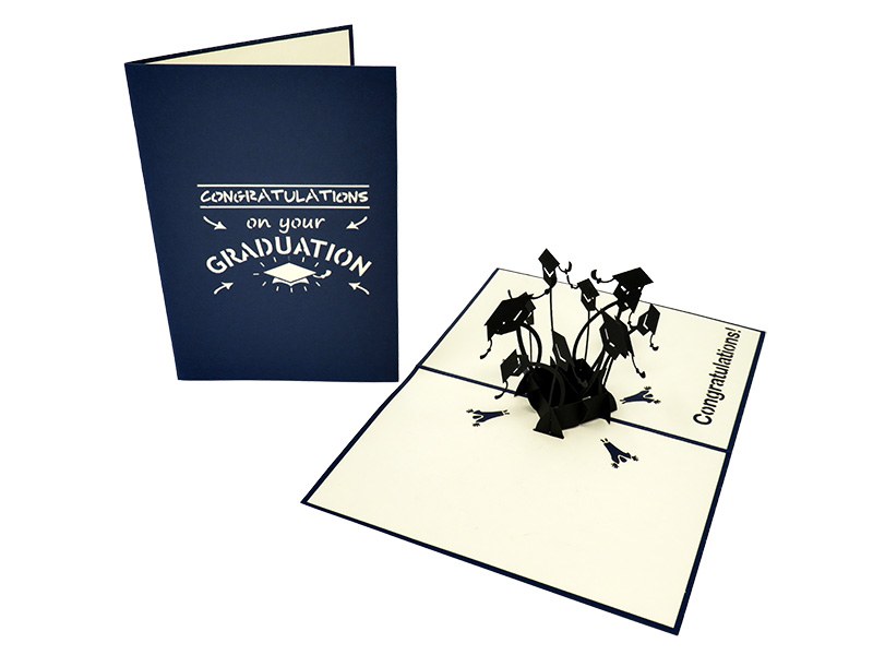 Congratulations pop-up cards