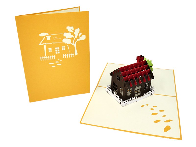 New home pop-up cards