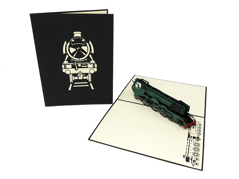 Vehicles pop-up cards